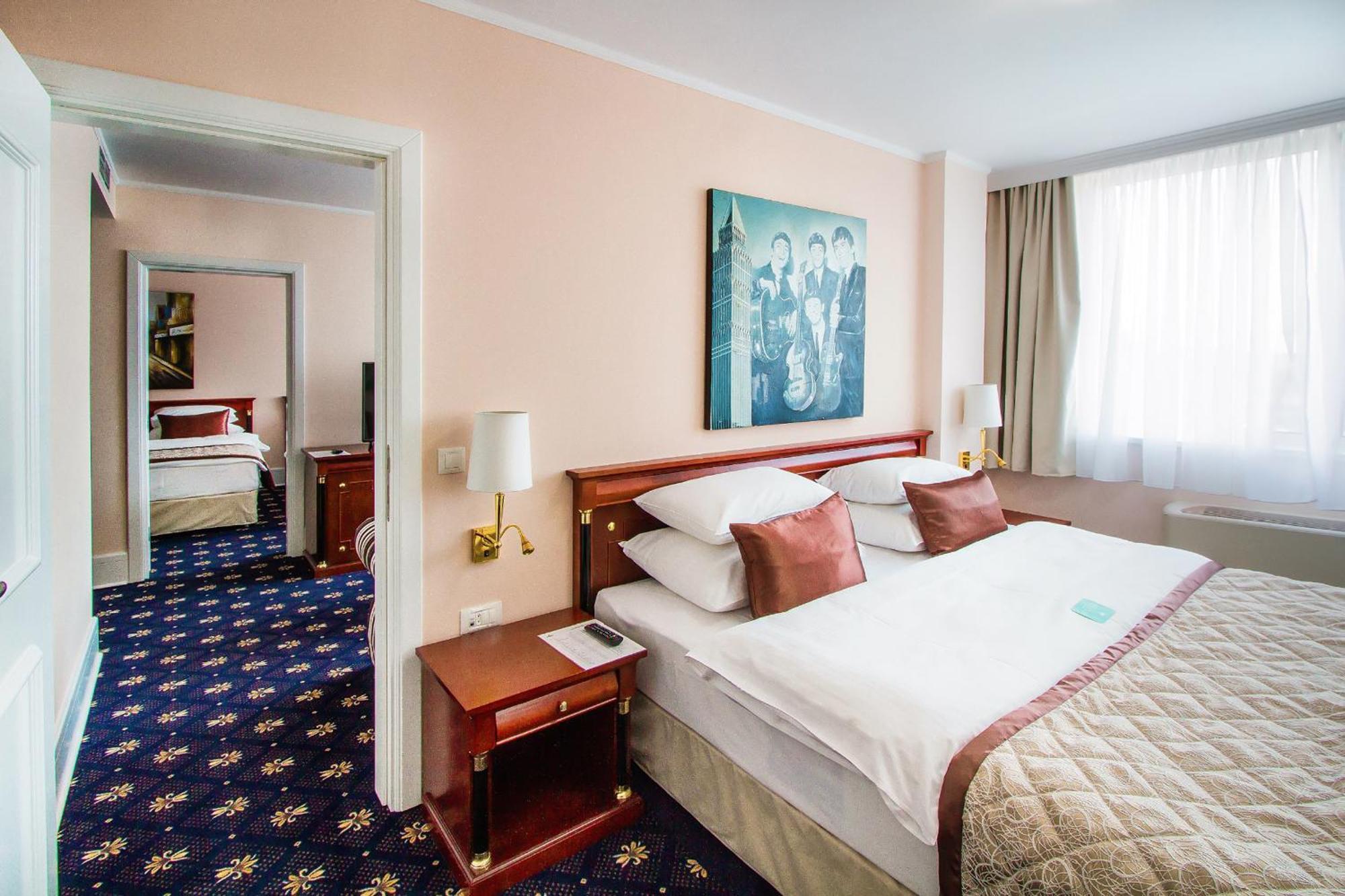 A Hoteli - Hotel Sloboda Šabac Oda fotoğraf